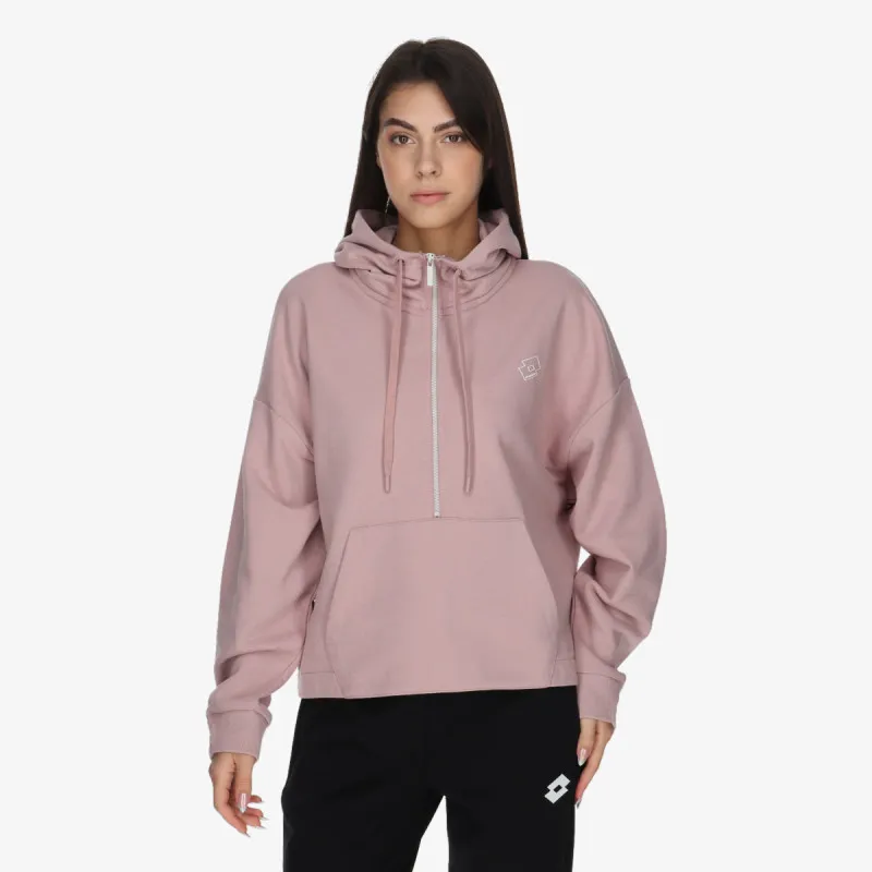LOTTO Dukserica GOLDEN LOGO HALF ZIP HOODY