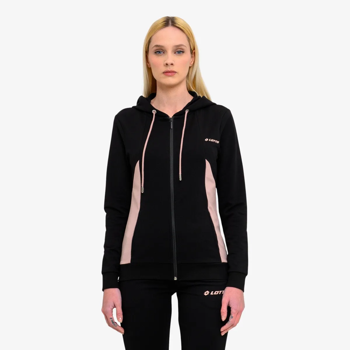 LOTTO Dukserica BLOCCO FULL ZIP HOODY W 