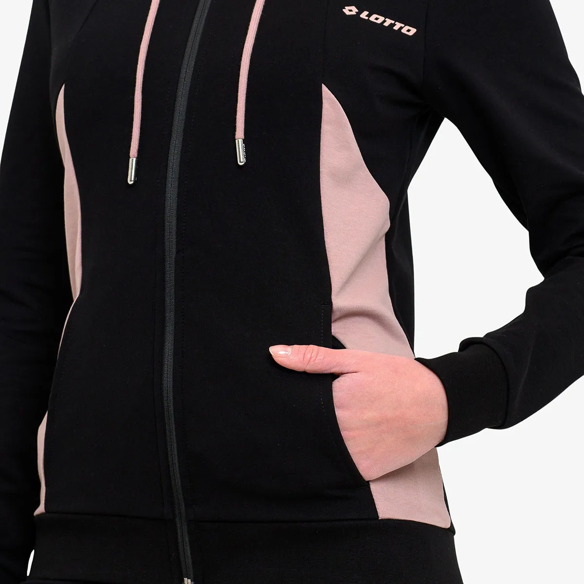 LOTTO Dukserica BLOCCO FULL ZIP HOODY W 