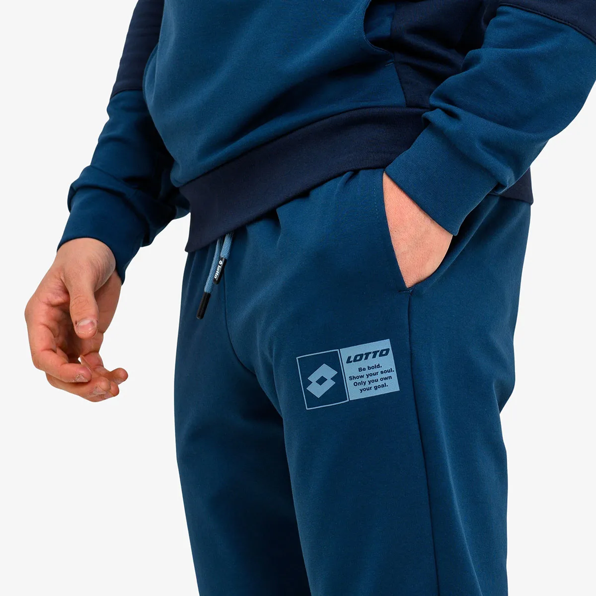 LOTTO Donji deo trenerke BLOCCO CUFFED PANTS 