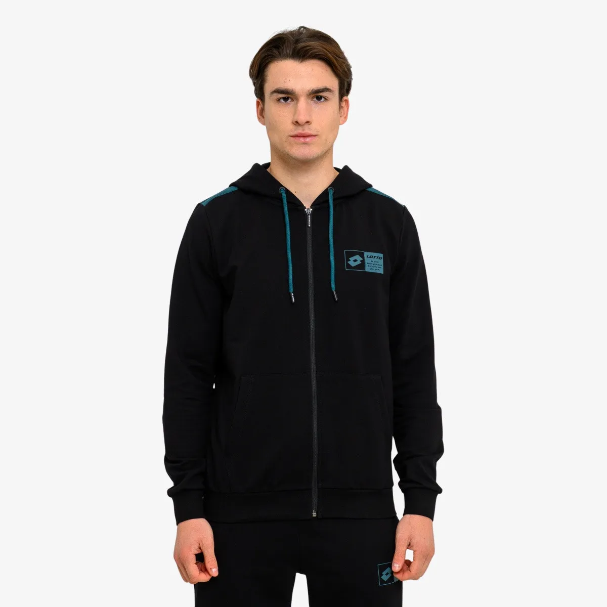 LOTTO Dukserica BLOCCO FULL ZIP HOODY 