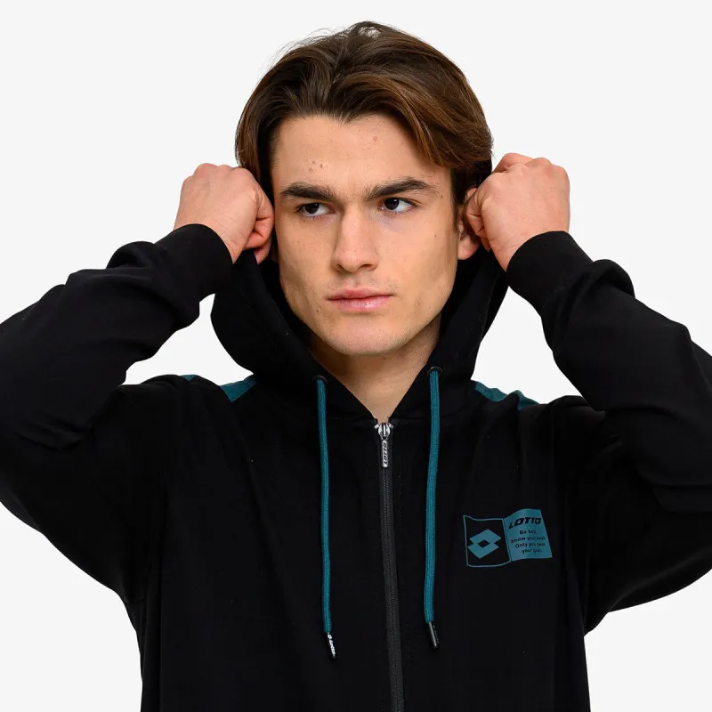 LOTTO Dukserica BLOCCO FULL ZIP HOODY 