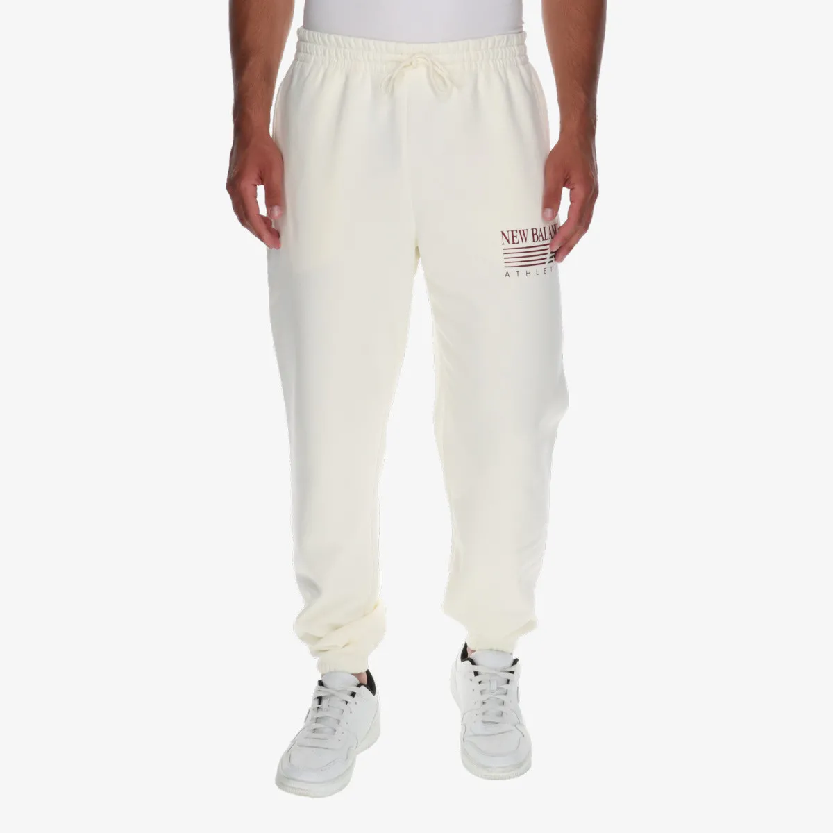 NEW BALANCE Donji deo trenerke Reimagined Graphic Fleece Jogger 