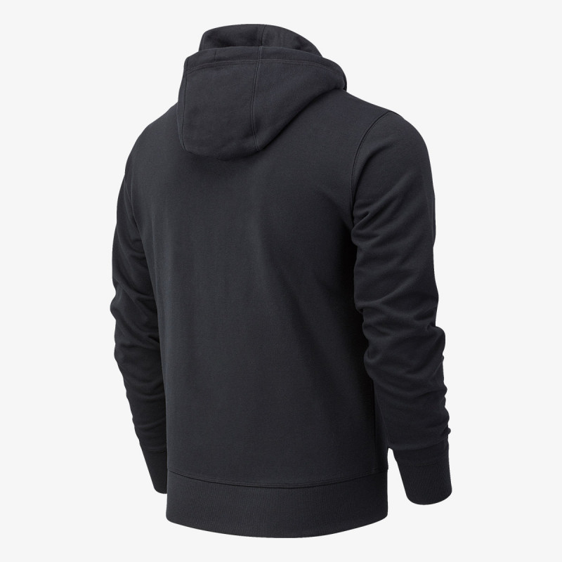 NEW BALANCE Dukserica ESSENTIALS STACKED FULL ZIP HOODIE