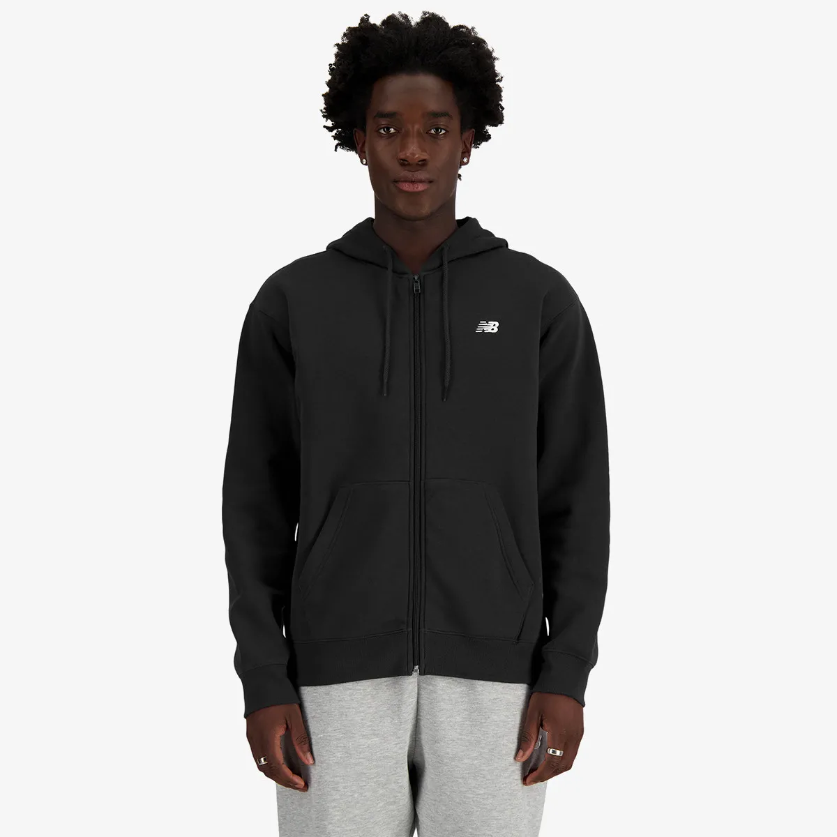 NEW BALANCE Dukserica Sport Essentials Logo French Terry Full