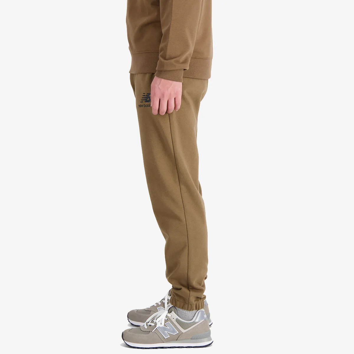 NEW BALANCE Donji deo trenerke Essentials Stacked Logo
