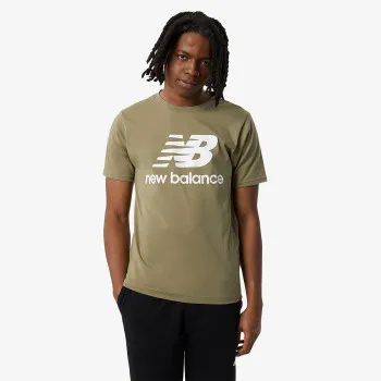 NEW BALANCE Majica Essentials Stacked Logo Tee 