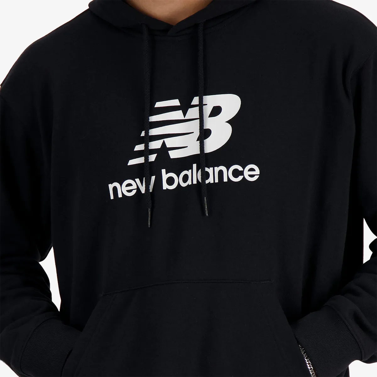 NEW BALANCE Dukserica Sport Essentials French Terry Logo Hoodi