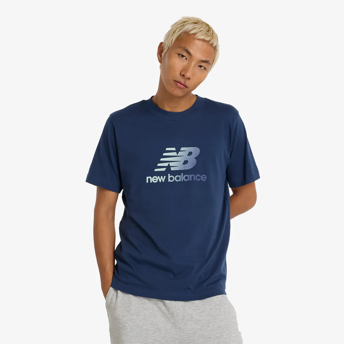 NEW BALANCE Majica Sport Essentials Gradient Logo T-Shirt