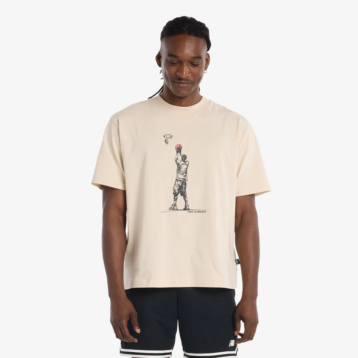 NEW BALANCE Majica Hoops Player 