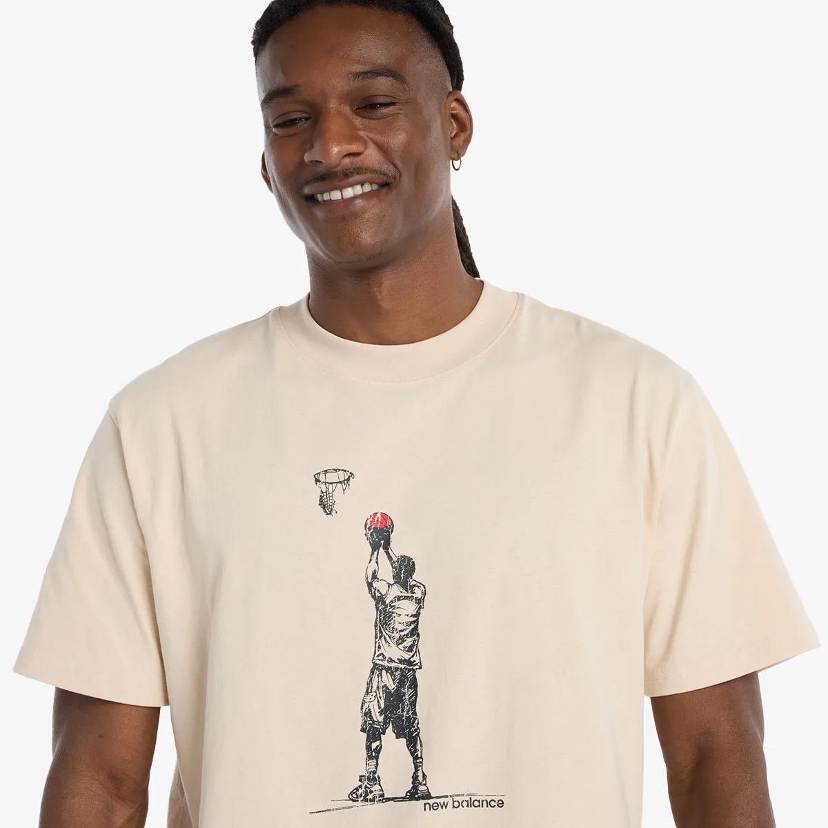 NEW BALANCE Majica Hoops Player 