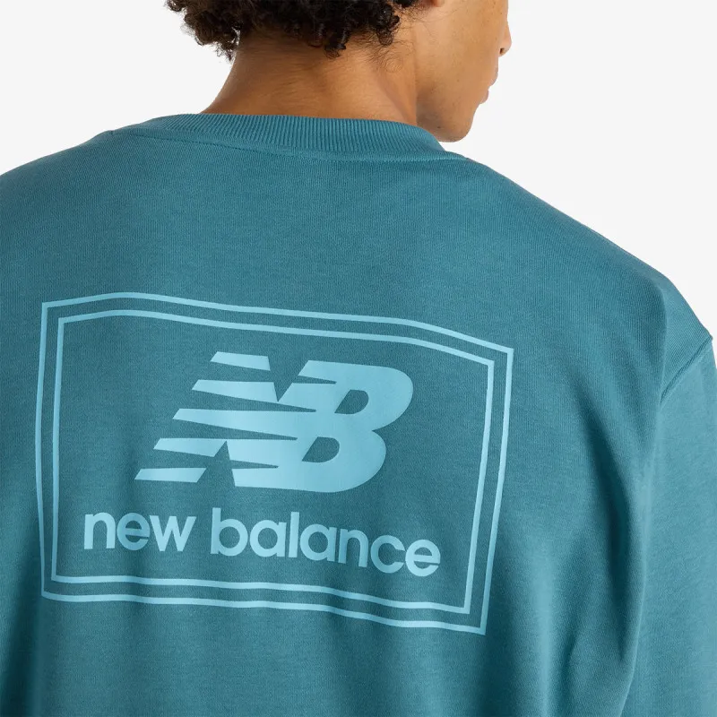 NEW BALANCE Dukserica Woven Label Crew 
