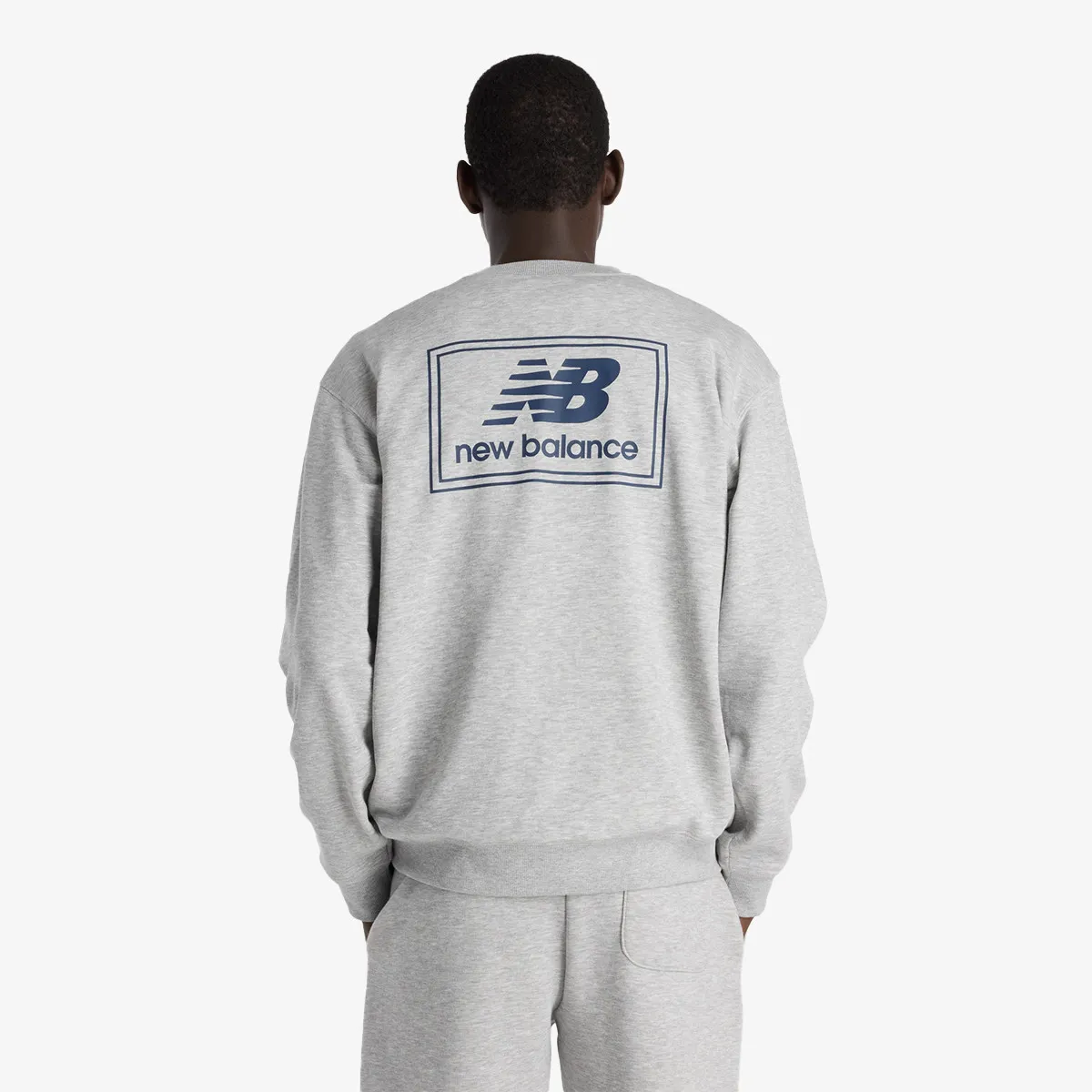 NEW BALANCE Dukserica Woven Label Crew 