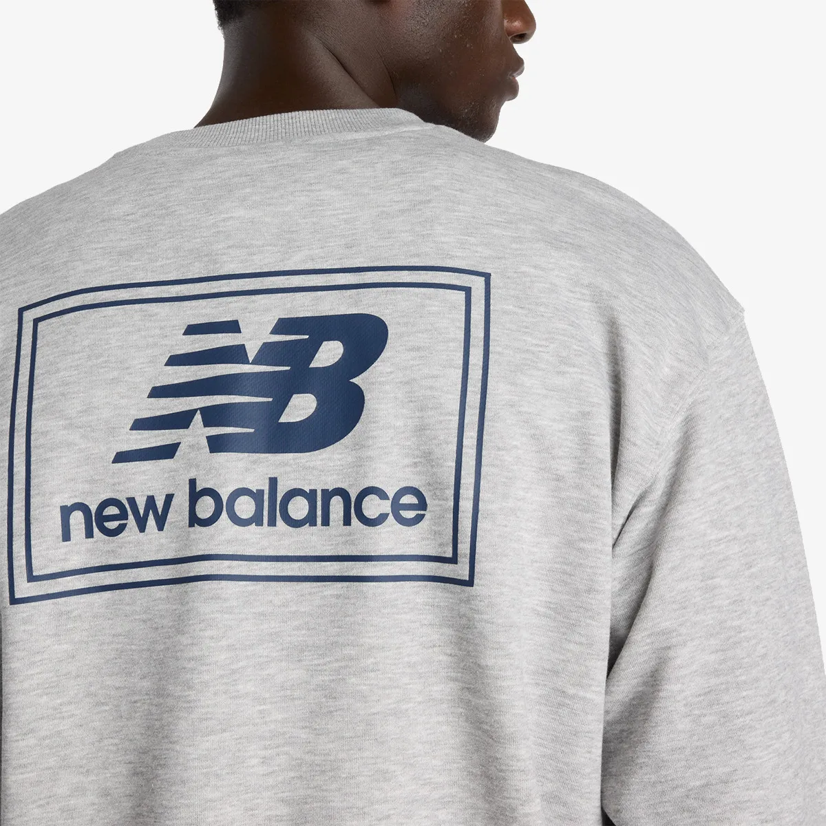 NEW BALANCE Dukserica Woven Label Crew 