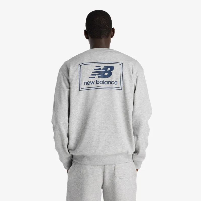NEW BALANCE Dukserica Woven Label Crew 