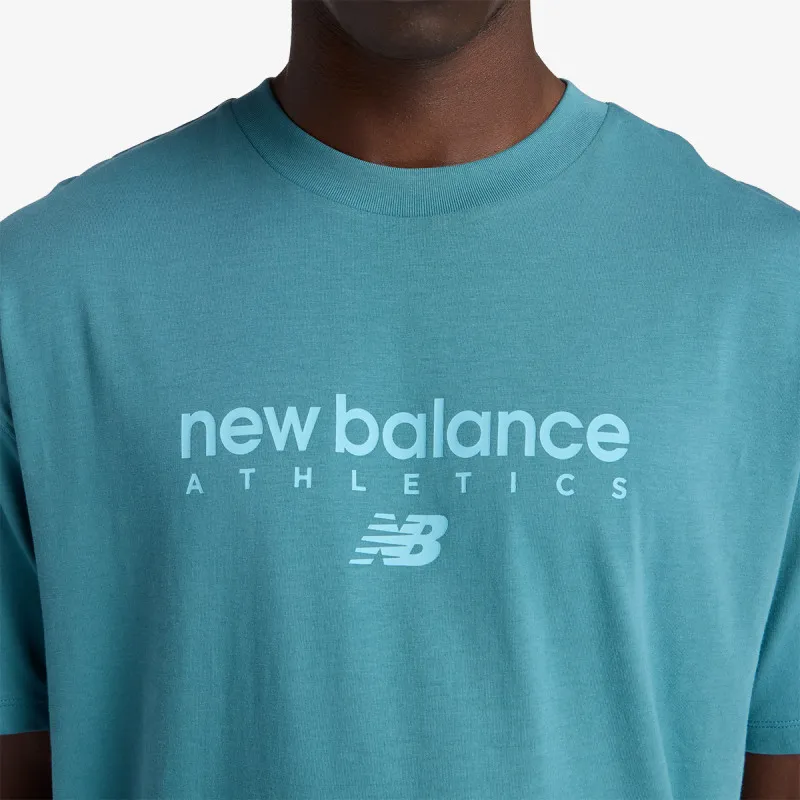 NEW BALANCE Majica Linear Heritage T-Shirt 