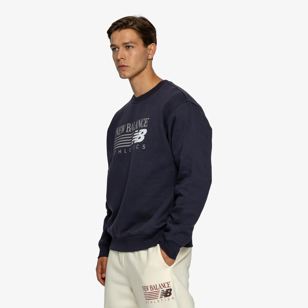 NEW BALANCE Dukserica Reimagined Fleece Crew 
