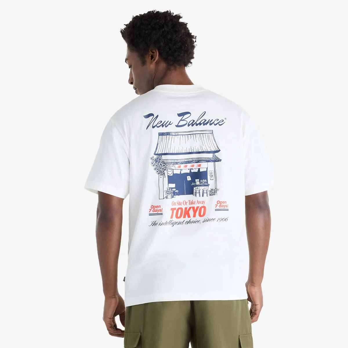 NEW BALANCE Majica Grab a Bite Tokyo T-Shirt 
