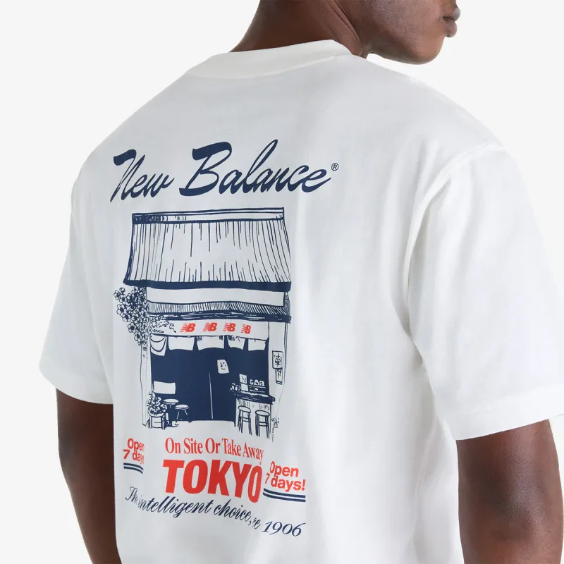 NEW BALANCE Majica Grab a Bite Tokyo T-Shirt 