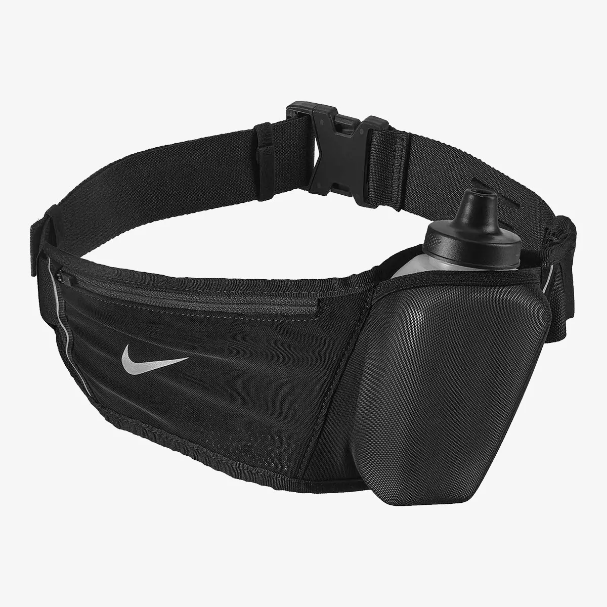 NIKE Torbica FLEX STRIDE BOTTLE BELT 12 OZ BLACK 