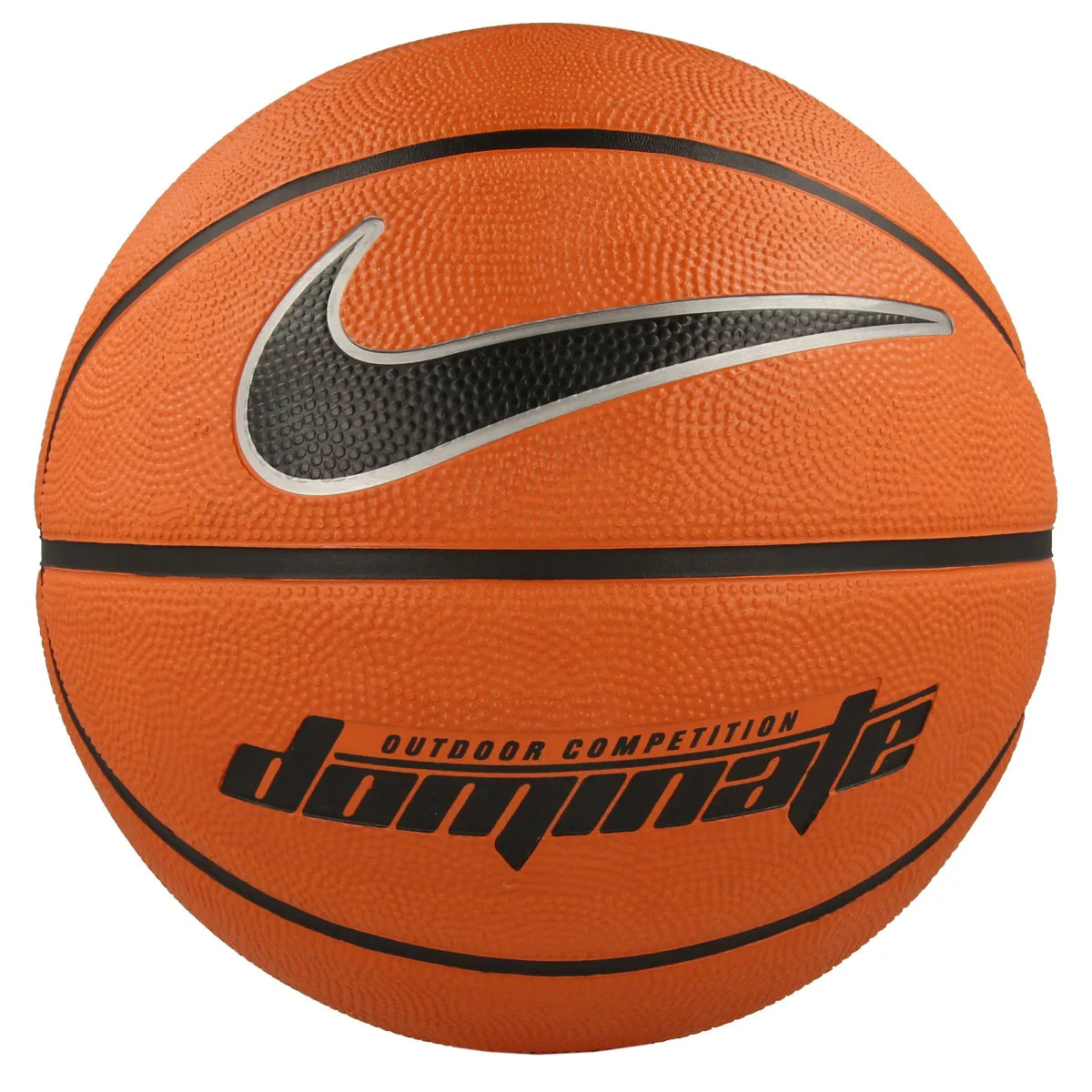 NIKE Lopta NIKE DOMINATE 8P 06 AMBER/BLACK/MTLC PLA 