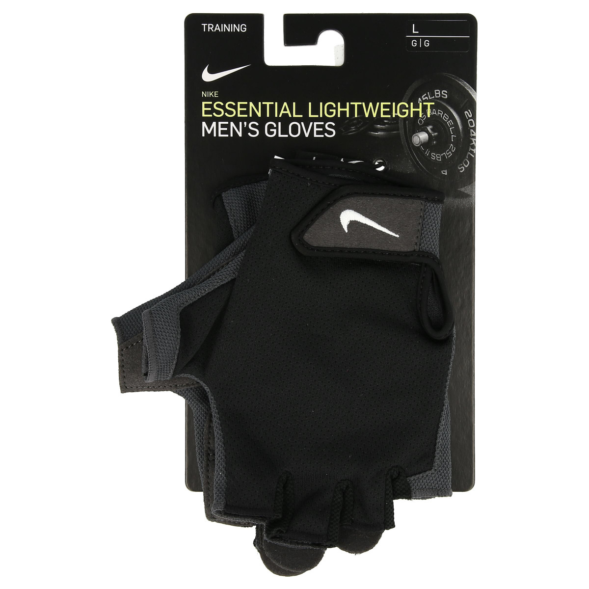 NIKE Rukavice NIKE MEN'S ESSENTIAL FITNESS GLOVES L BL