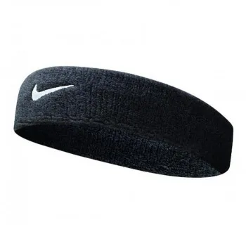 NIKE TRAKA ZA GLAVU NIKE SWOOSH HEADBAND BLACK/WHITE 