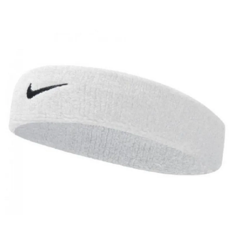 NIKE TRAKA ZA GLAVU NIKE SWOOSH HEADBAND WHITE/BLACK 