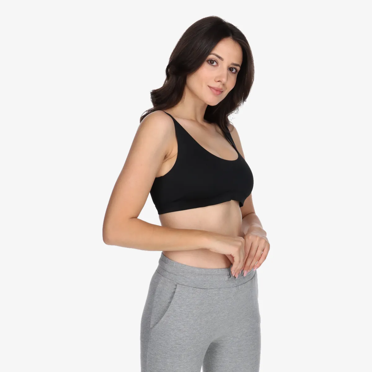 NIKE KUPAĆI KOSTIM GORNJI DEO Swim Scoop Neck Bikini Top