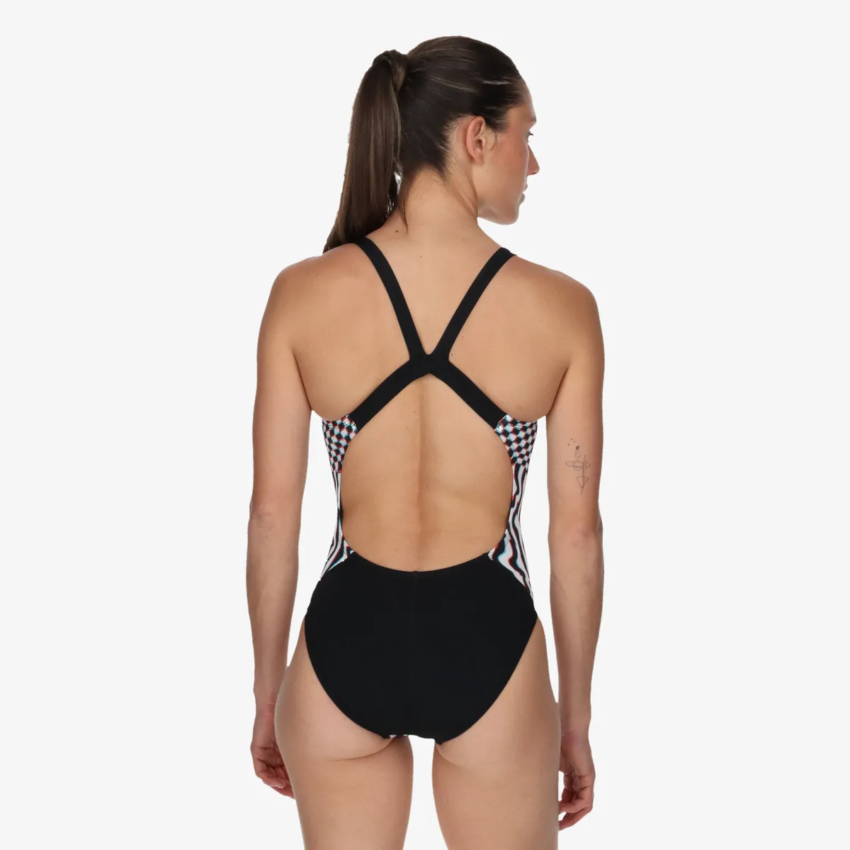 NIKE Kupaći kostim 1-delni Fastback
