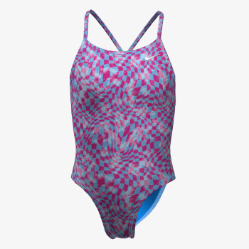 NIKE Kupaći kostim 1-delni Nike Hydrastrong Charms Multi Print 