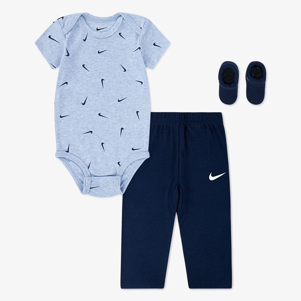NIKE Set NHN 3PK BODYSUIT & WAFFLE PANT