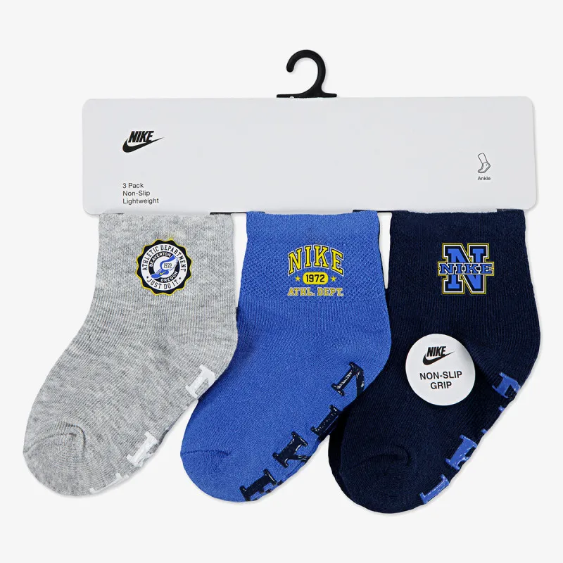 NIKE ČARAPE NHN 3PK PHYS ED GRIPPER SOCK 