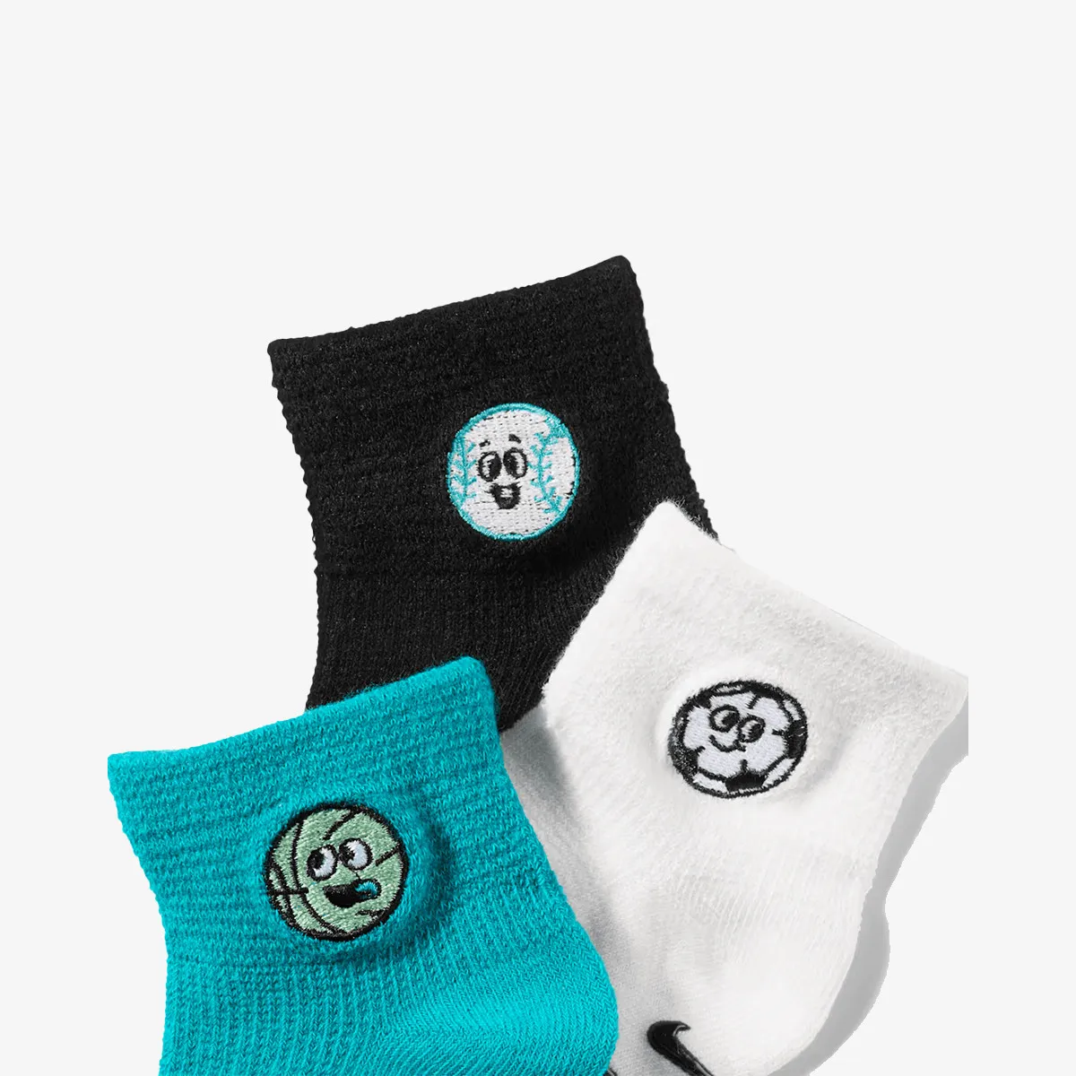 NIKE ČARAPE NHB 3PK MULTISPORT WAFFLE GRIP 