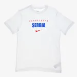 NIKE Majica S M NK TM SS COTTON TEE-WHITE 