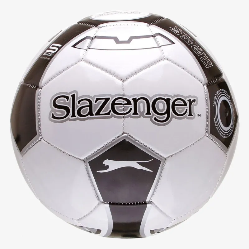Lopta SLAZ FOOTBALL SIZE 5 WHITE/GREEN 