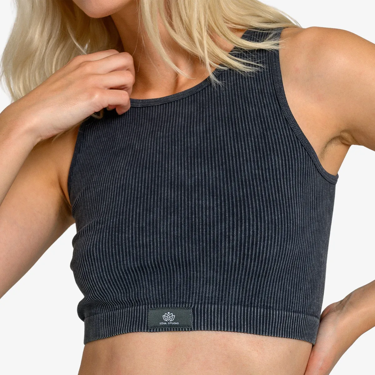 LUSSARI MAJICA BEZ RUKAVA BODY CROP TOP 