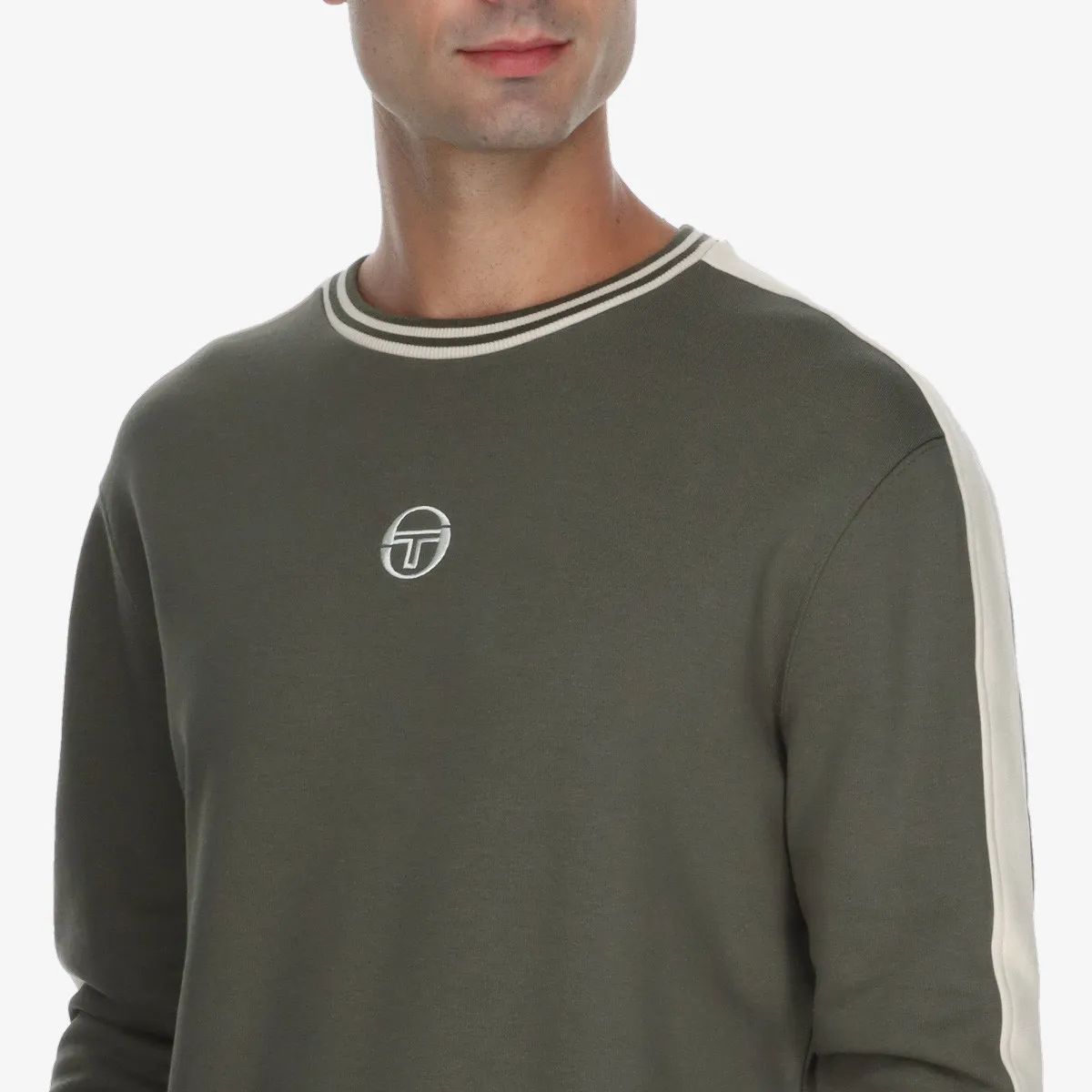 SERGIO TACCHINI Dukserica LOGGO CREWNECK