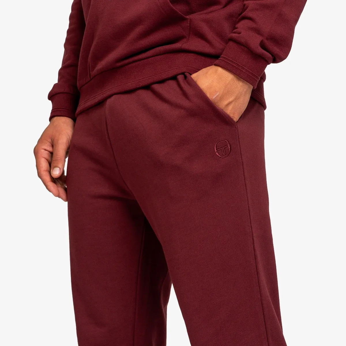 SERGIO TACCHINI Donji deo trenerke MONOGRAMMA CUFFED PANTS 