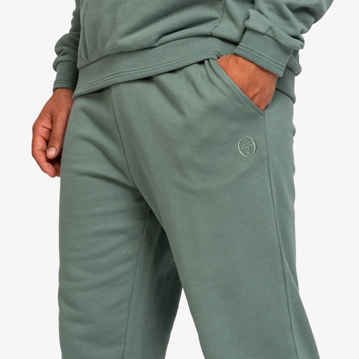 SERGIO TACCHINI Donji deo trenerke MONOGRAMMA CUFFED PANTS 
