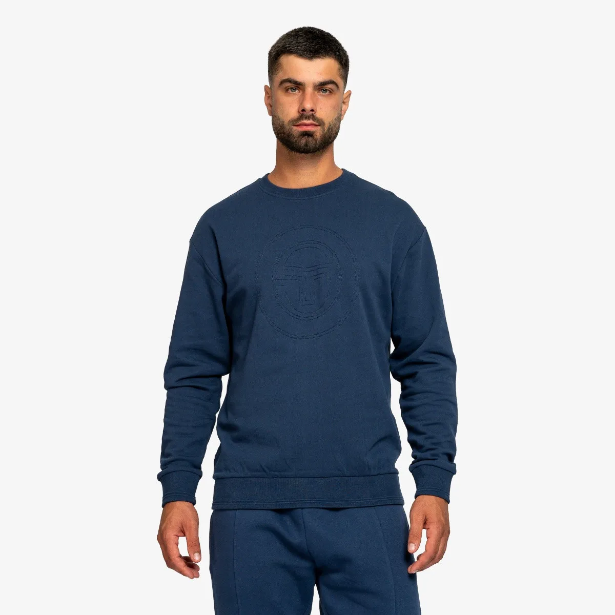 SERGIO TACCHINI Dukserica MONOGRAMMA CREWNECK 