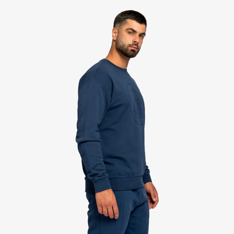 SERGIO TACCHINI Dukserica MONOGRAMMA CREWNECK 