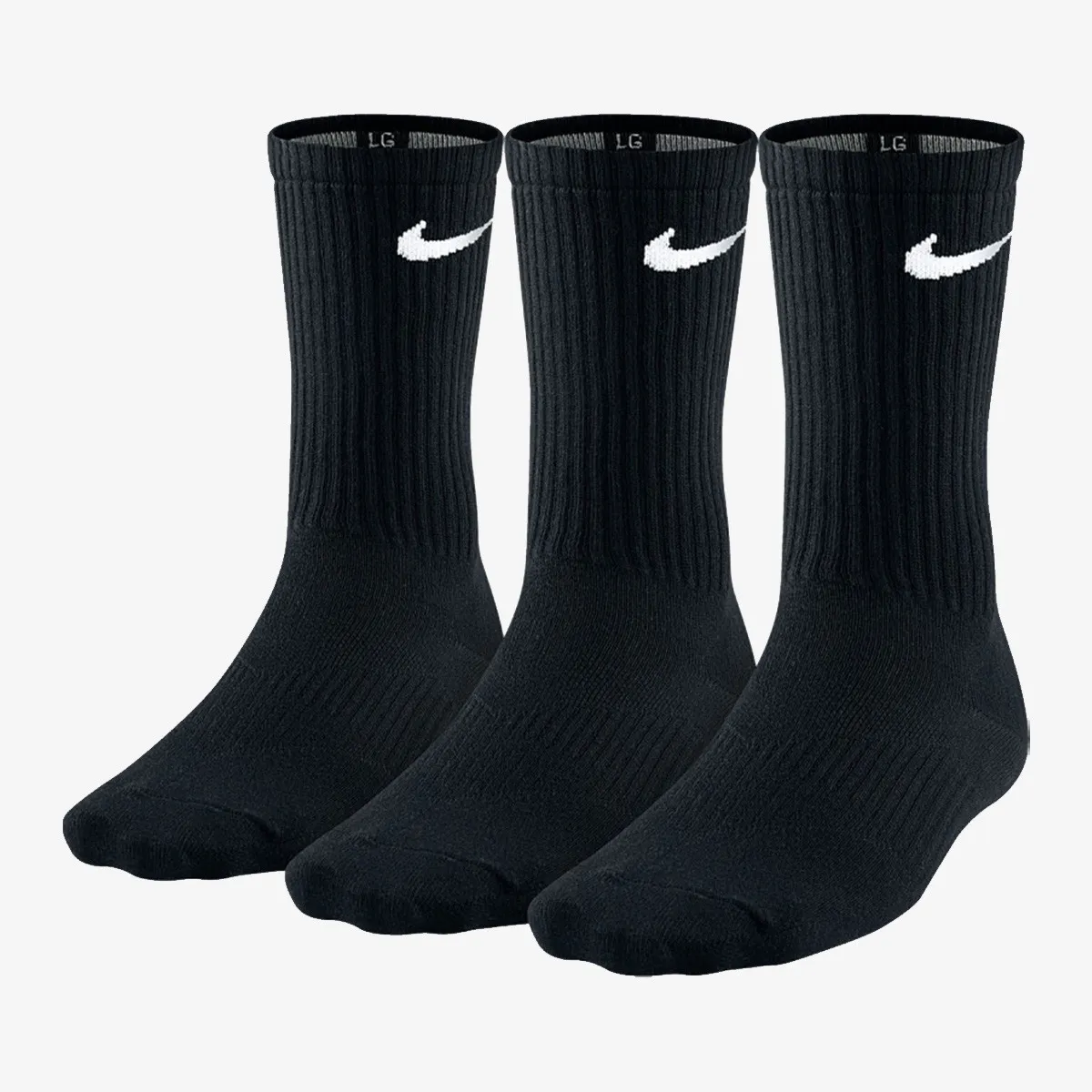 NIKE ČARAPE 3PPK LIGHTWEIGHT CREW (S,M,L,X 