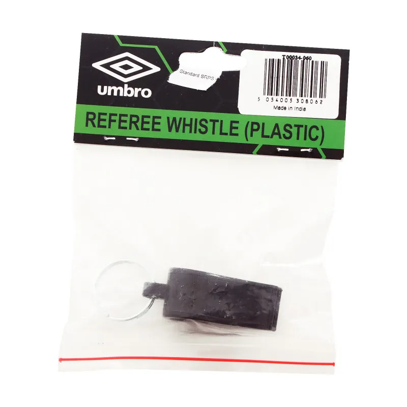 UMBRO Pištaljka REFEREE WHISTLE (PLASTIC) - BLACK 
