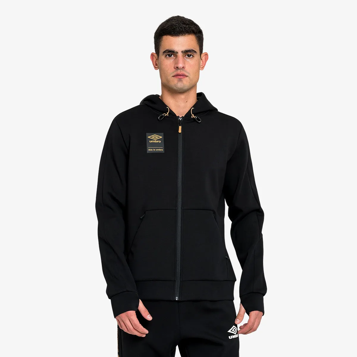 UMBRO Dukserica DIAMOND FULL ZIP HOODIE 