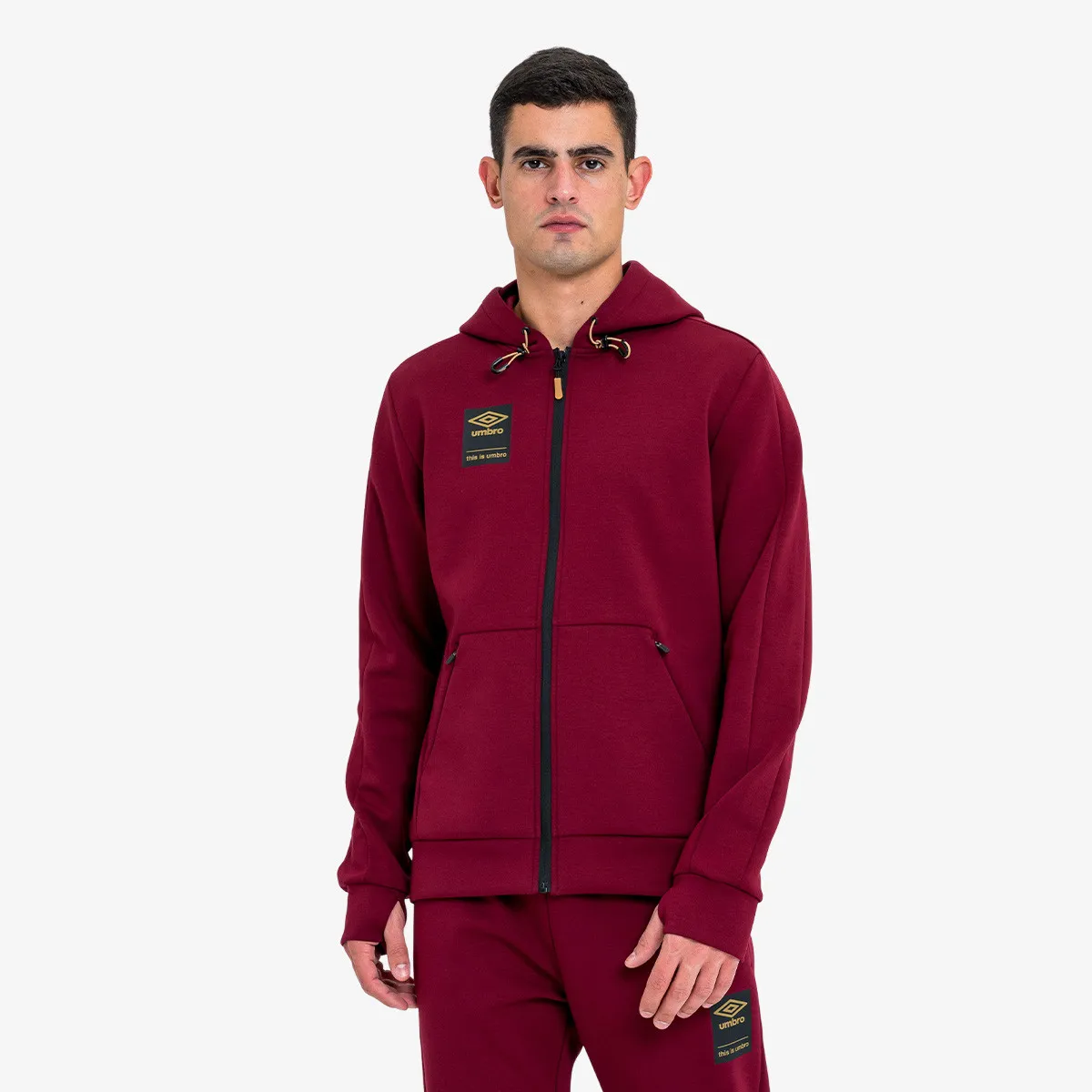 UMBRO Dukserica DIAMOND FULL ZIP HOODIE 