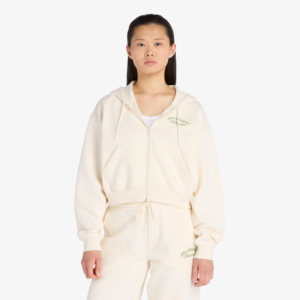 NEW BALANCE Dukserica Linear Heritage Fleece Full Zip