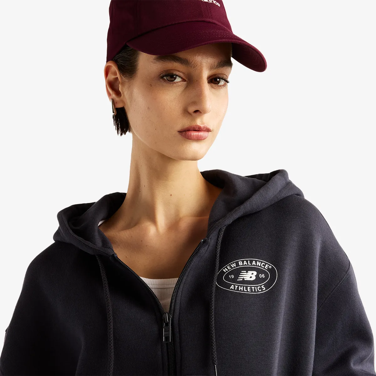 NEW BALANCE Dukserica Reimagined Fleece Full Zip 