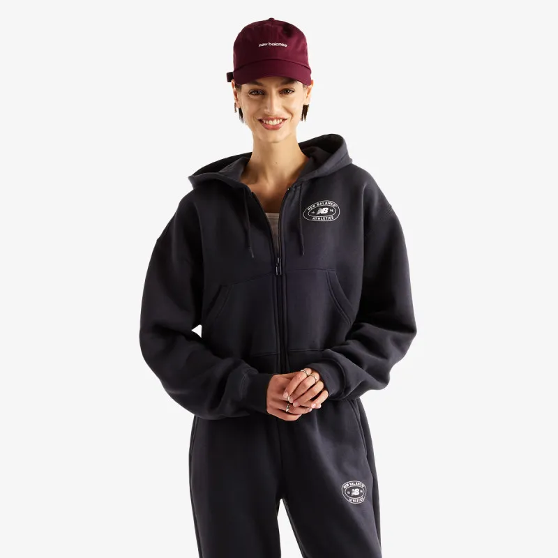NEW BALANCE Dukserica Reimagined Fleece Full Zip 