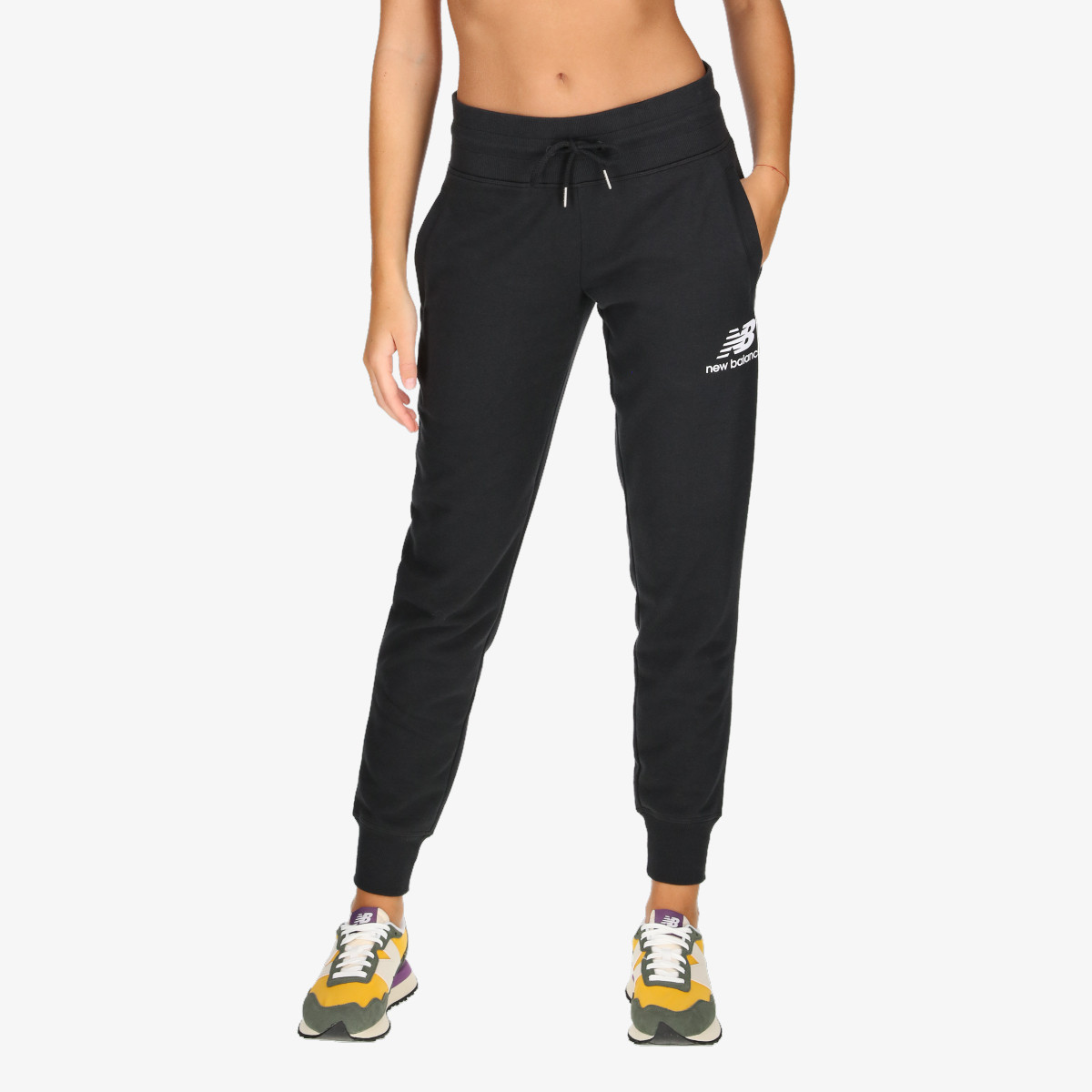NEW BALANCE Donji deo trenerke Essentials French Terry